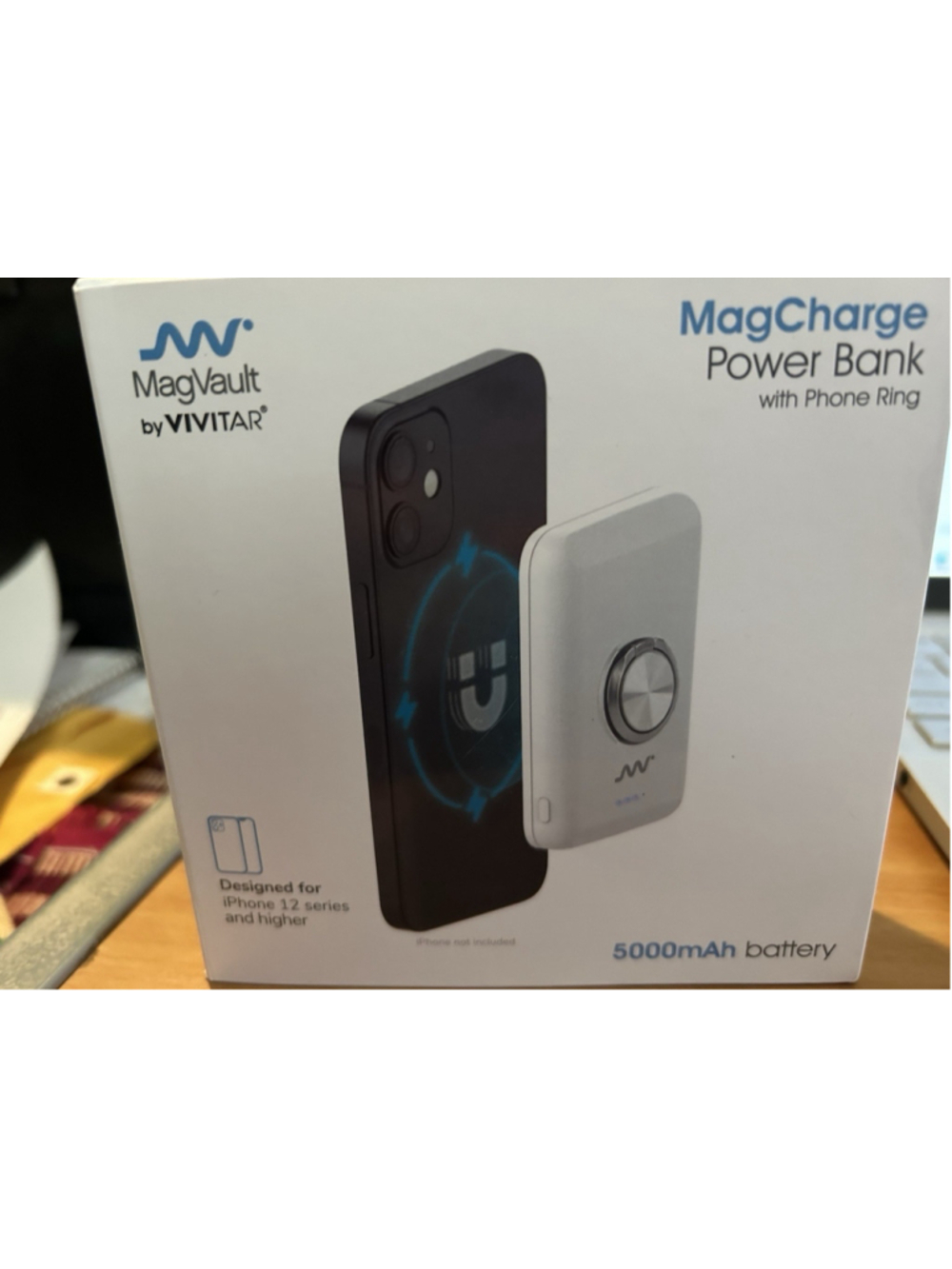 Vivitar MagVault MagCharge Power Bank For fiPhone 12 Series and Higher